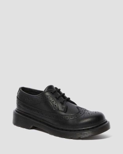 Tenis Brogue Dr Martens 3989 Junior Cuero Para Niños DR2481C